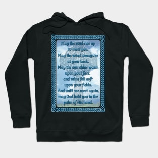 Blue Irish Blessing Hoodie